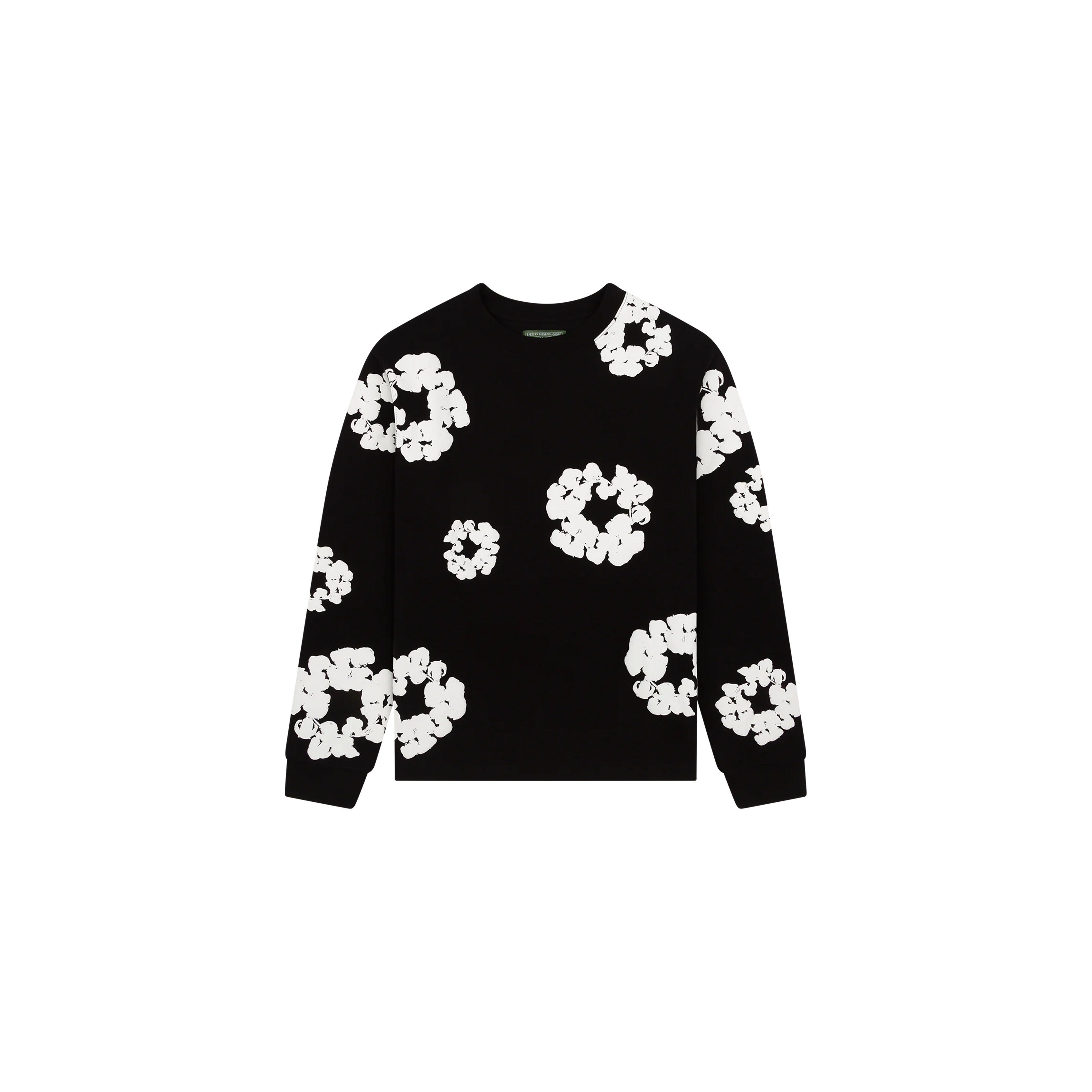 Denim Tears Long Sleeve Cotton Wreath - Black – Lisabona Streetwear