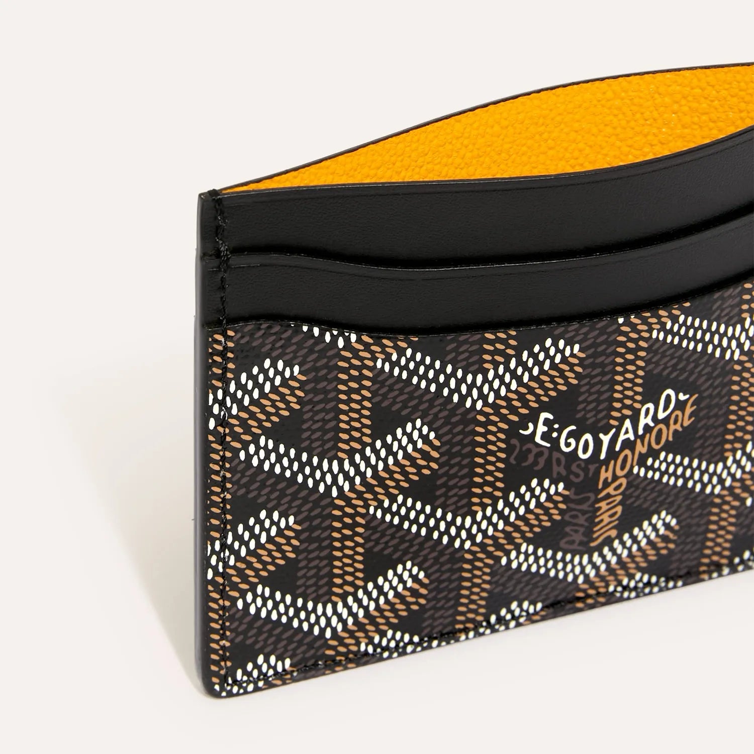 Goyard Saint Sulpice Card Holder - Black – Lisabona Streetwear