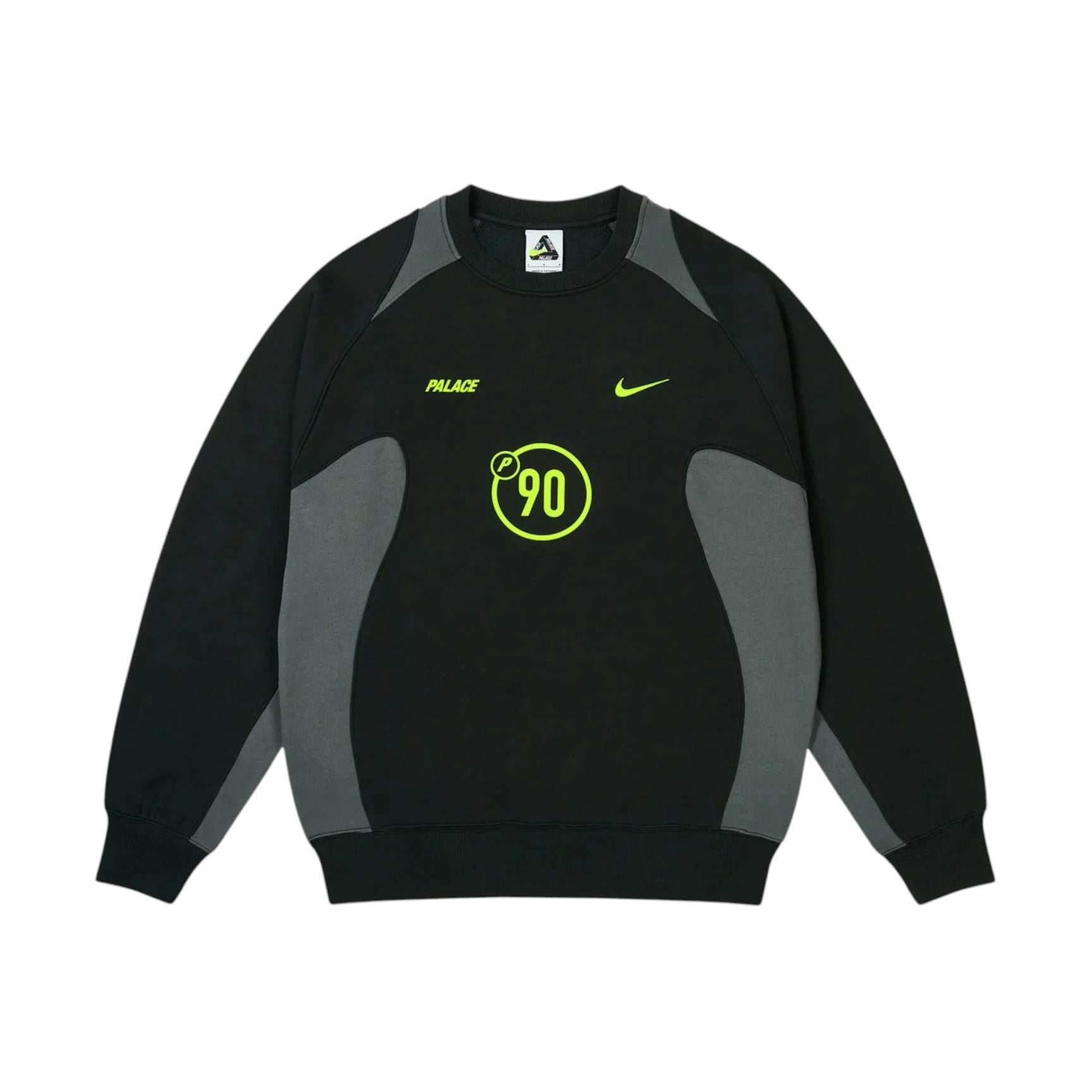 Palace x Nike Total P90 Crew - Black – Lisabona Streetwear