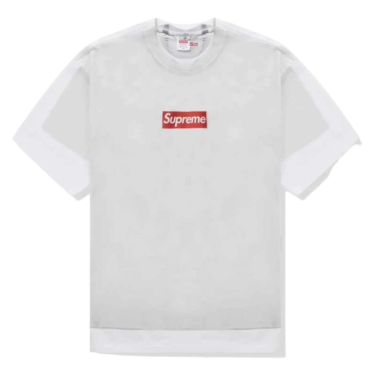 Supreme x MM6 Maison Margiela Box Logo Ｔ Supreme MM6 Maison Margiela Box Logo Tee - White – Lisabona Streetwear
