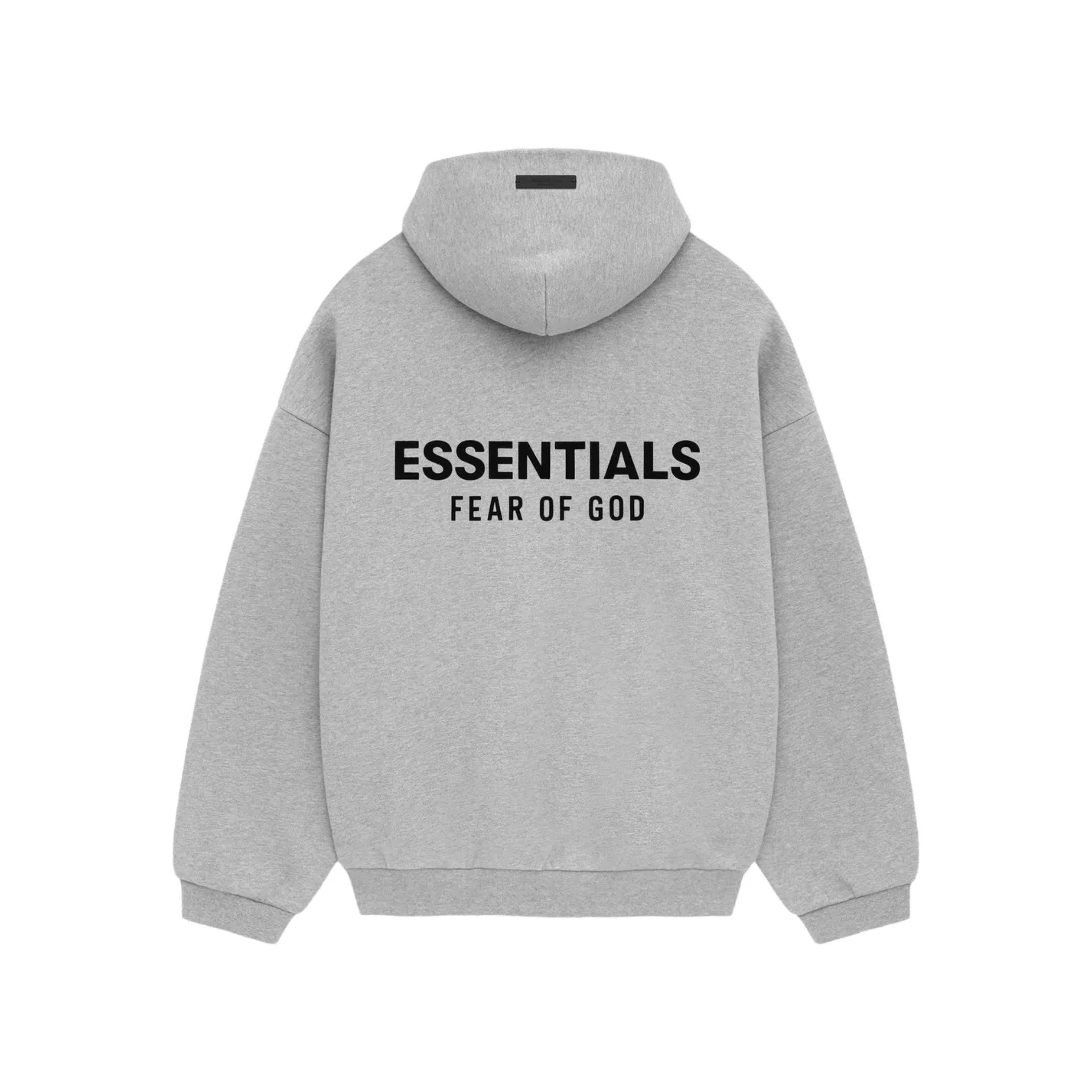 Fear of God Essentials Fleece Hoodie II - Heather Grey