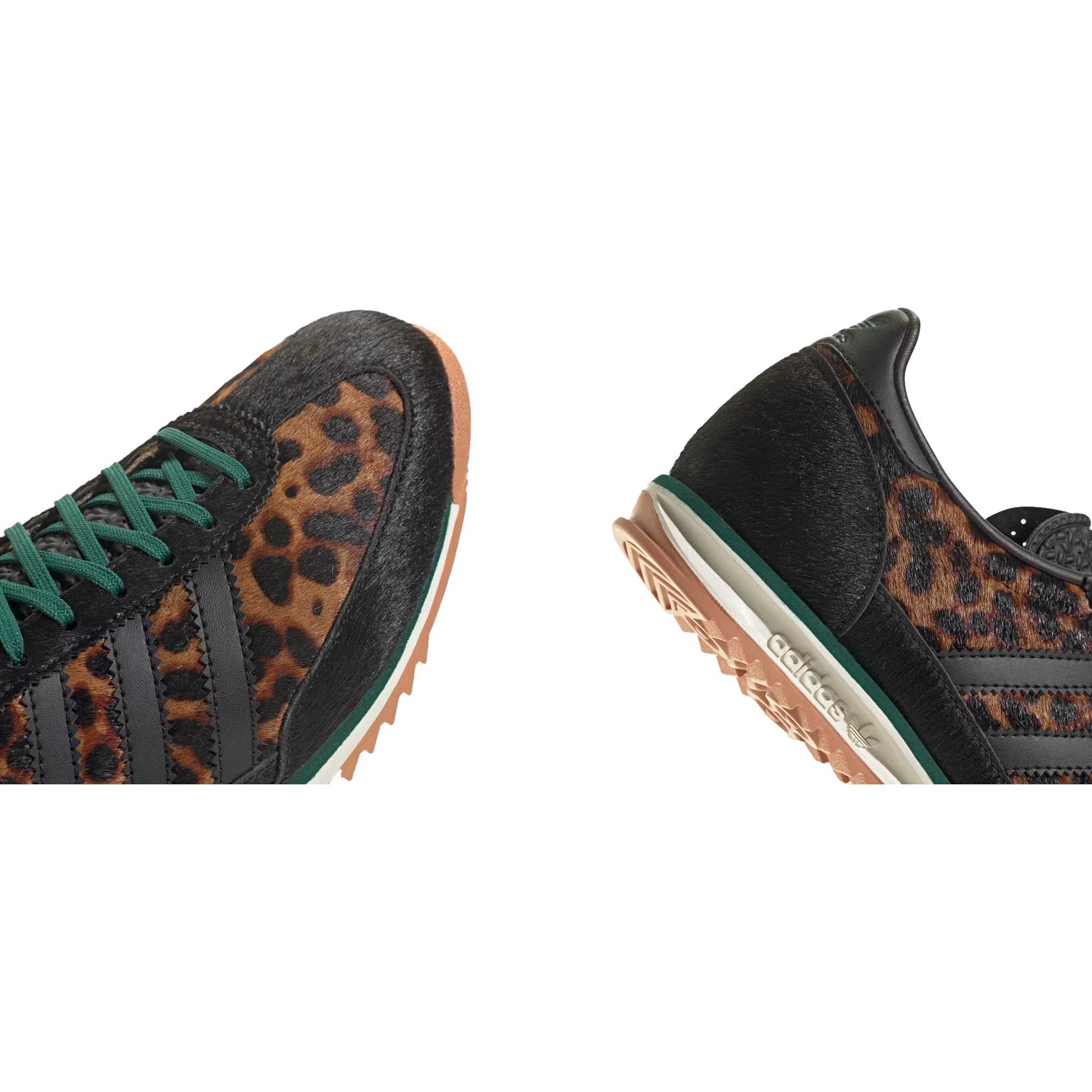 Adidas SL 72 OG - Leopard Print Collegiate Green