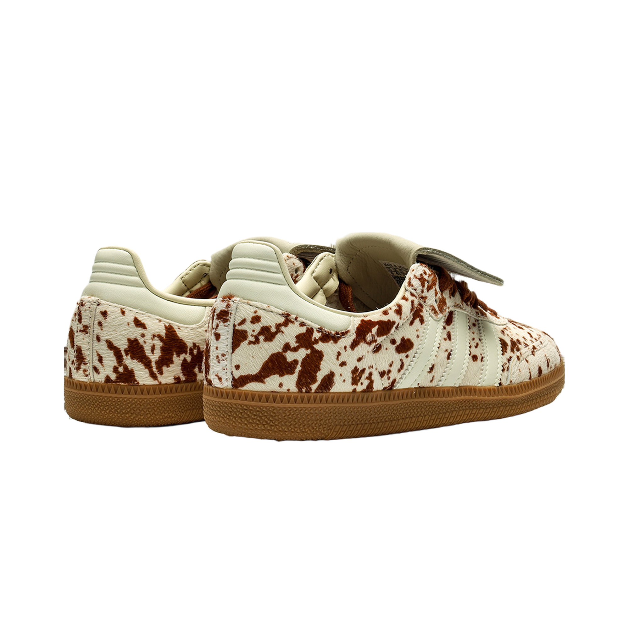 Adidas Samba LT - Cow Print Brown White