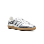 Adidas Samba OG - Silver Metallic Cracked Leather