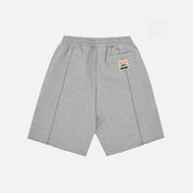Corteiz HMP Raw Hem Oversized Shorts - Grey