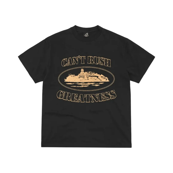 Corteiz x Central Cee Can't Rush Greatness Tee - Black – Lisabona