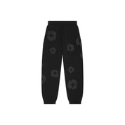 Denim Tears Mono Wreath SweatpantsBlack