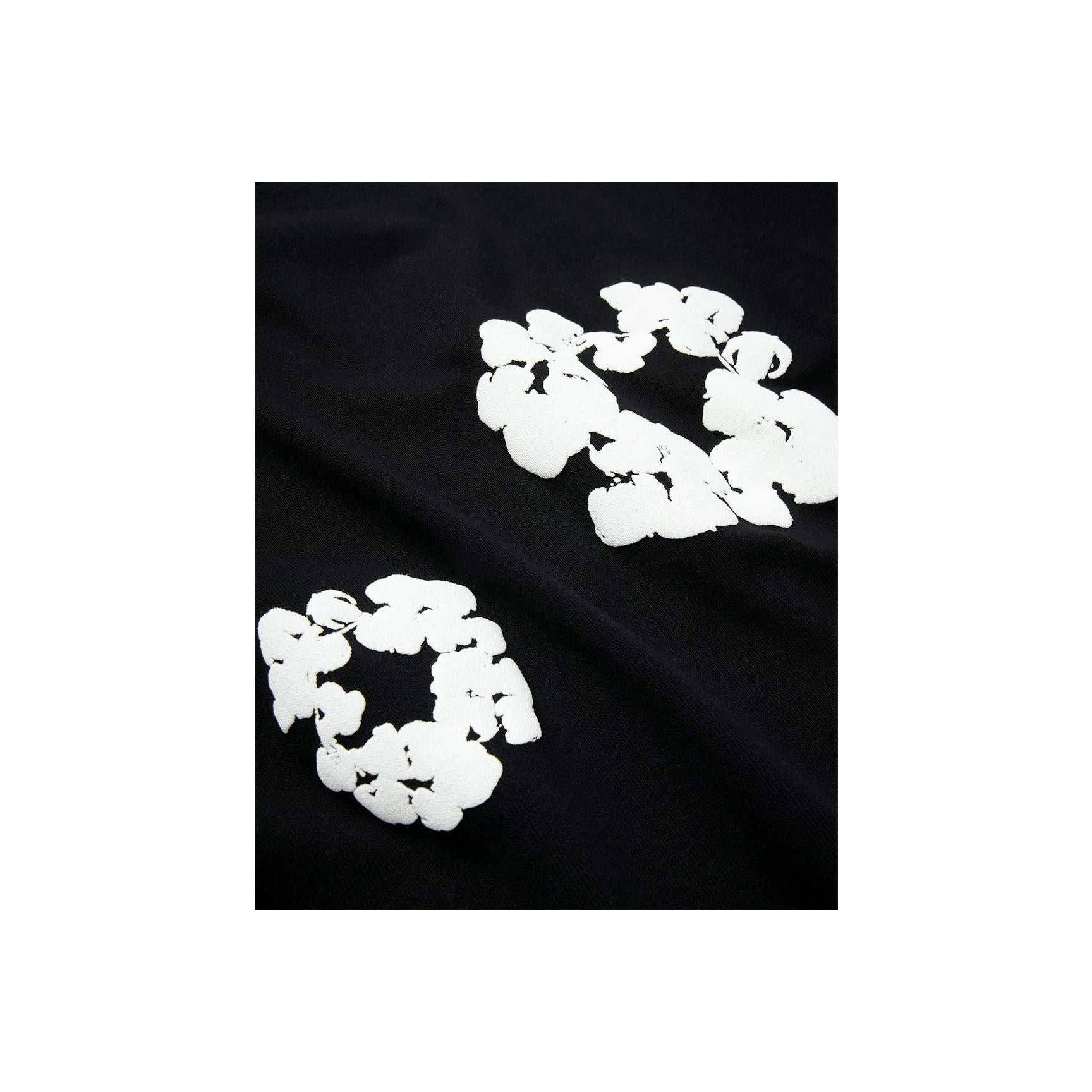 Denim Tears The Cotton Wreath Shorts - Black