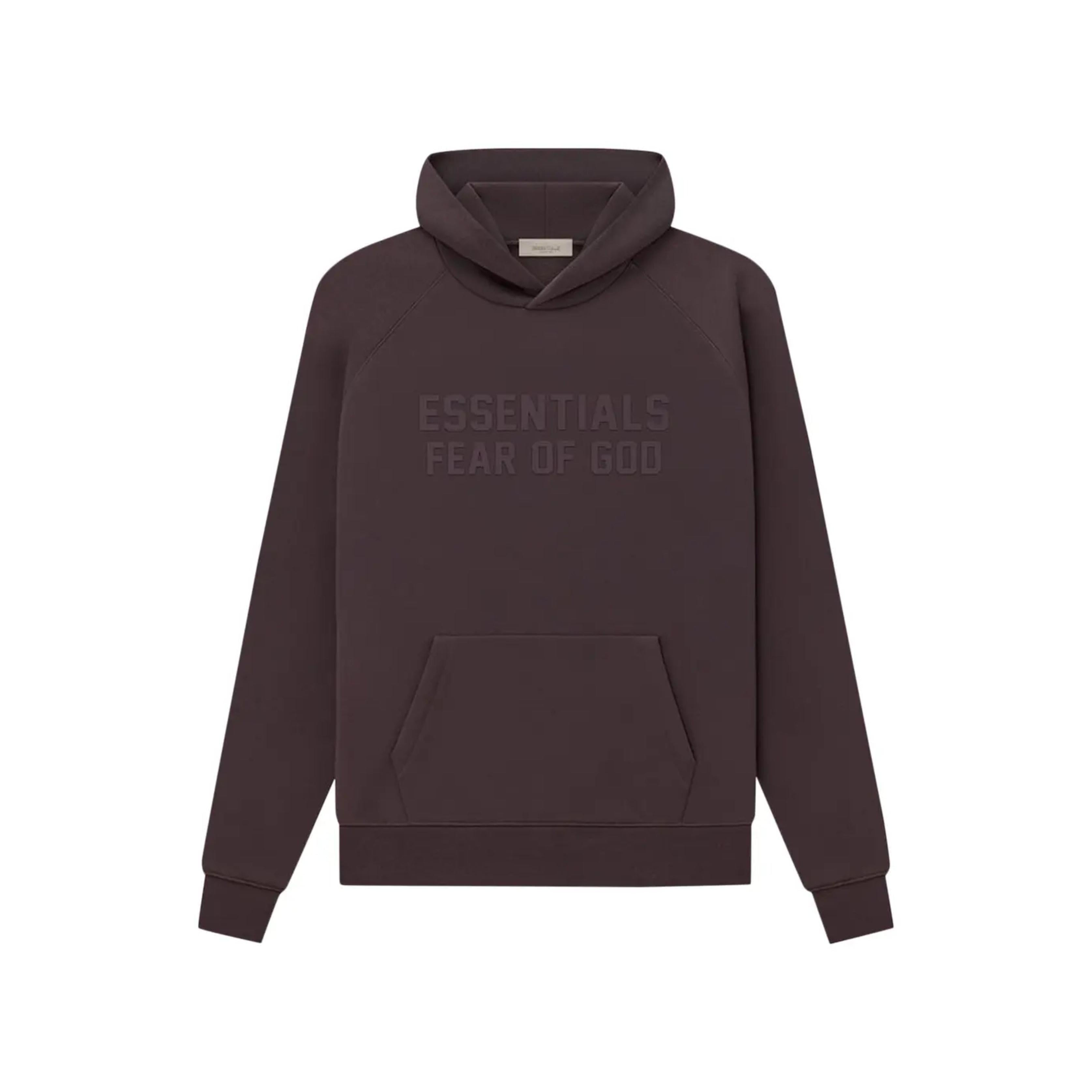 Fear of God Essentials Hoodie - Plum