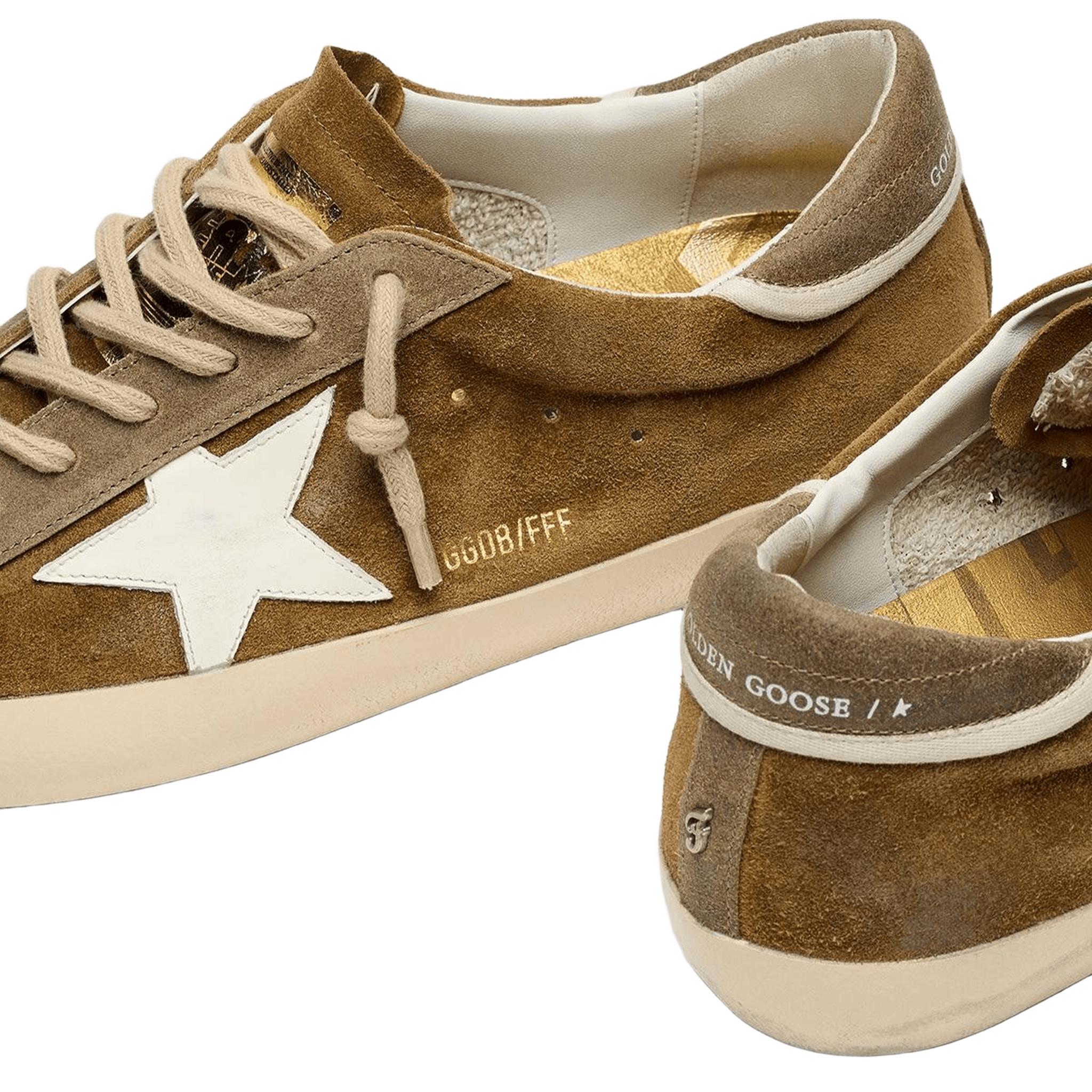 Golden Goose Super-Star - 545 FiveFourFive Brown
