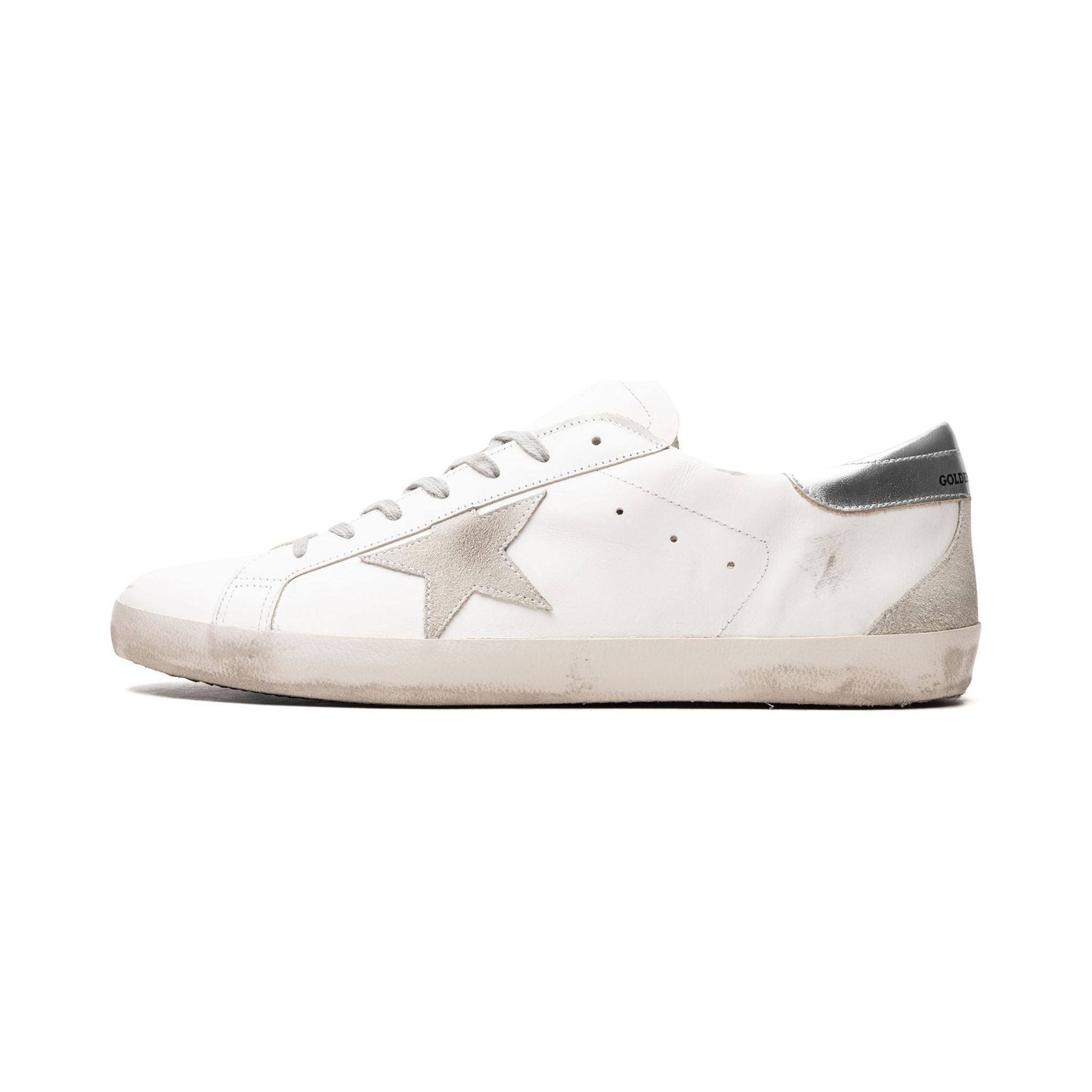 Golden Goose Super-Star - White Silver
