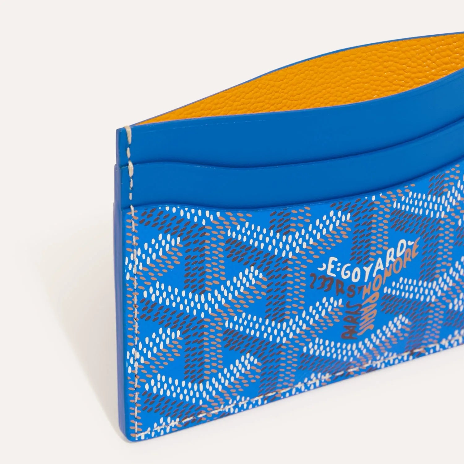 Goyard Saint Sulpice Card Holder - Blue