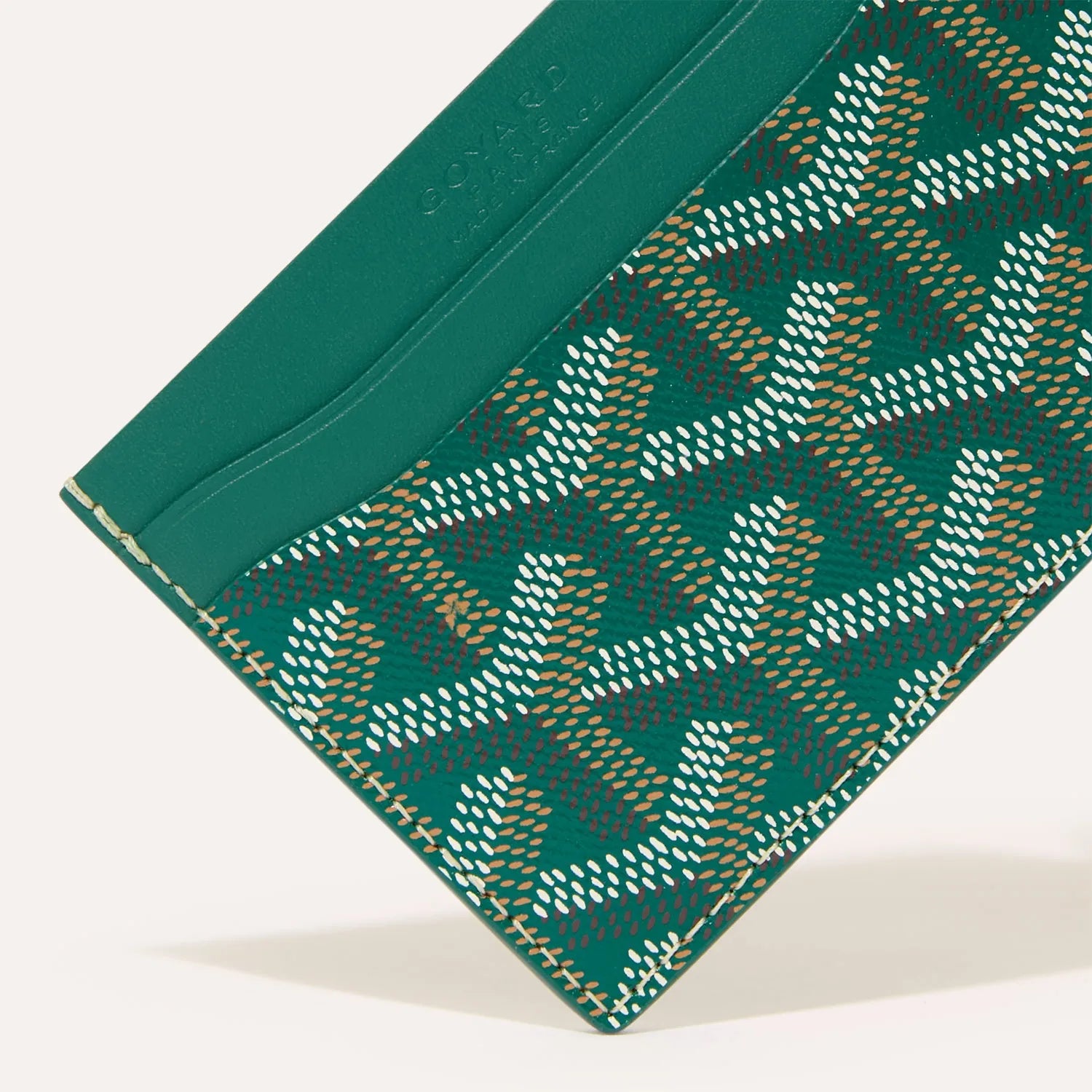 Goyard Saint Sulpice Card Holder - Green