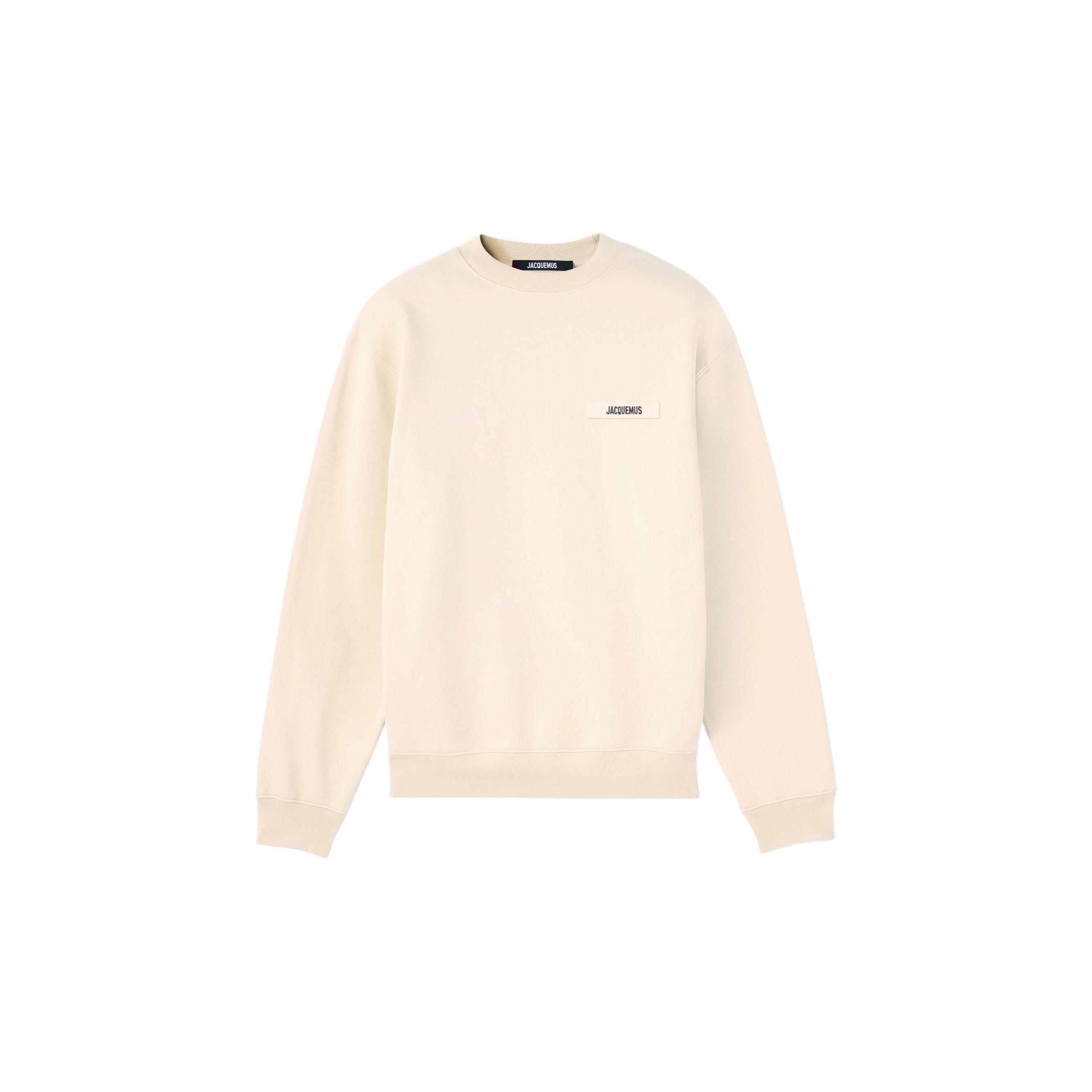 Jacquemus Le Sweatshirt Gros Grain - White
