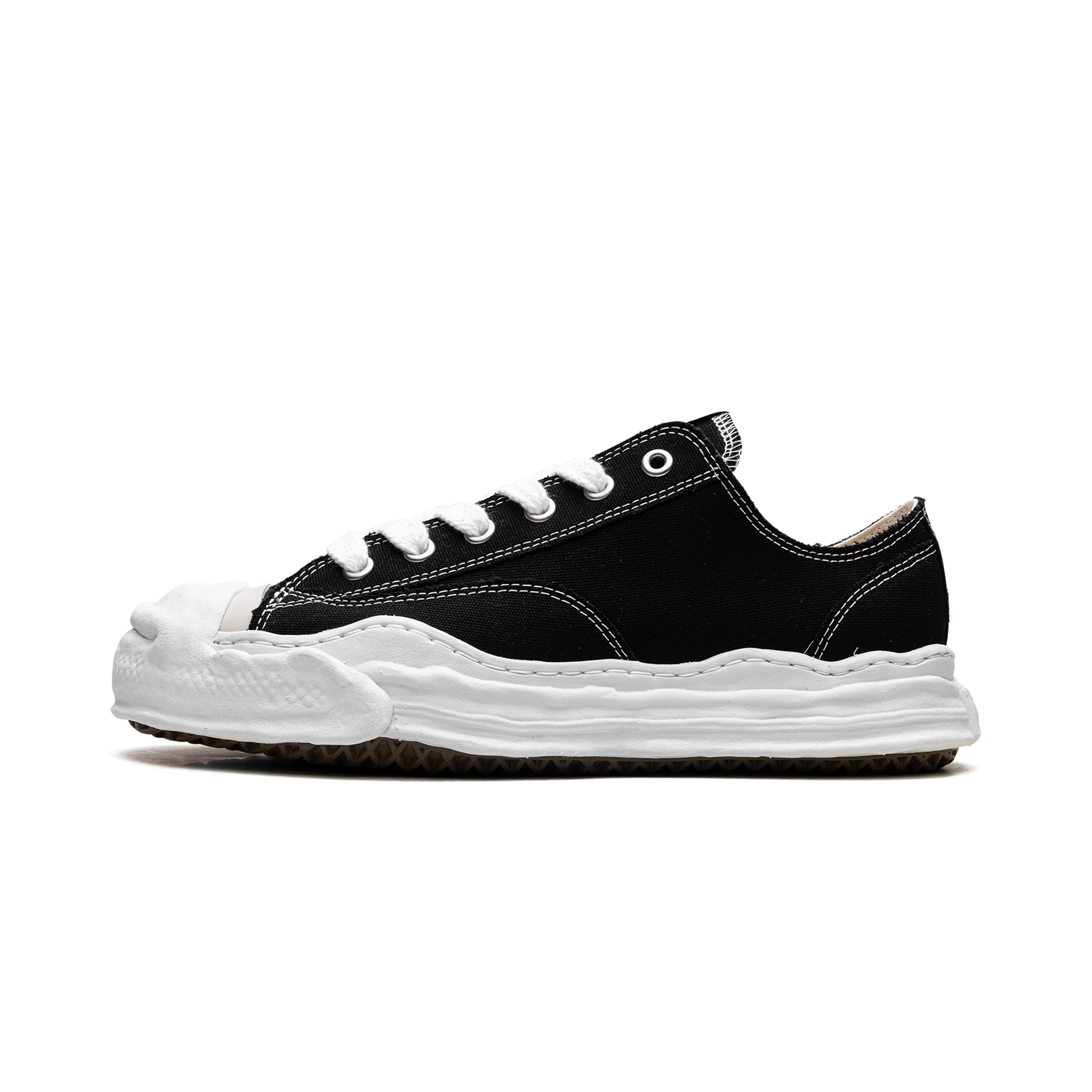 Maison Mihara Yasuhiro Hank OG Sole Canvas Low - Black