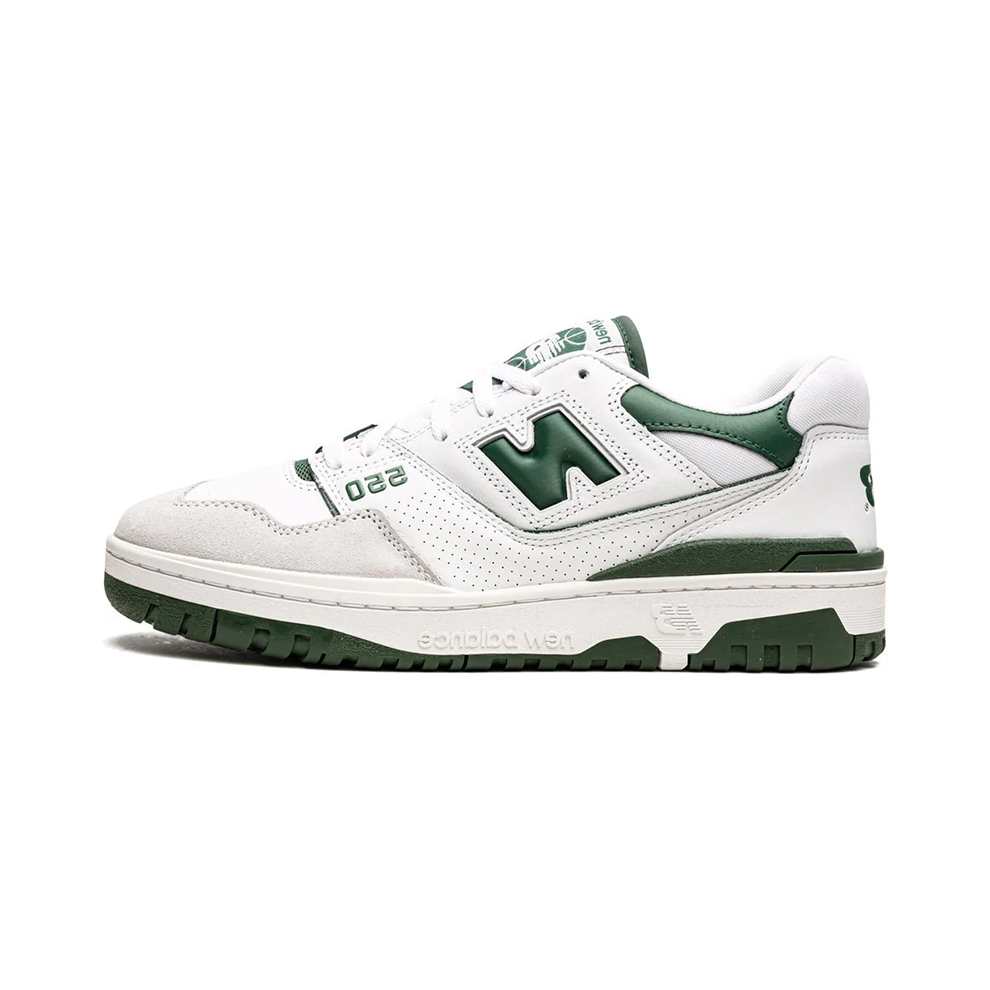 New Balance 550 - Green & White (Branco & Verde)