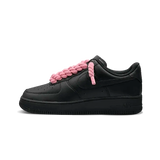 Nike Air Force 1 Low Rope Laces - Black Pink