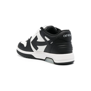 OFF-WHITE Out Of Office Low Tops - Black & White
