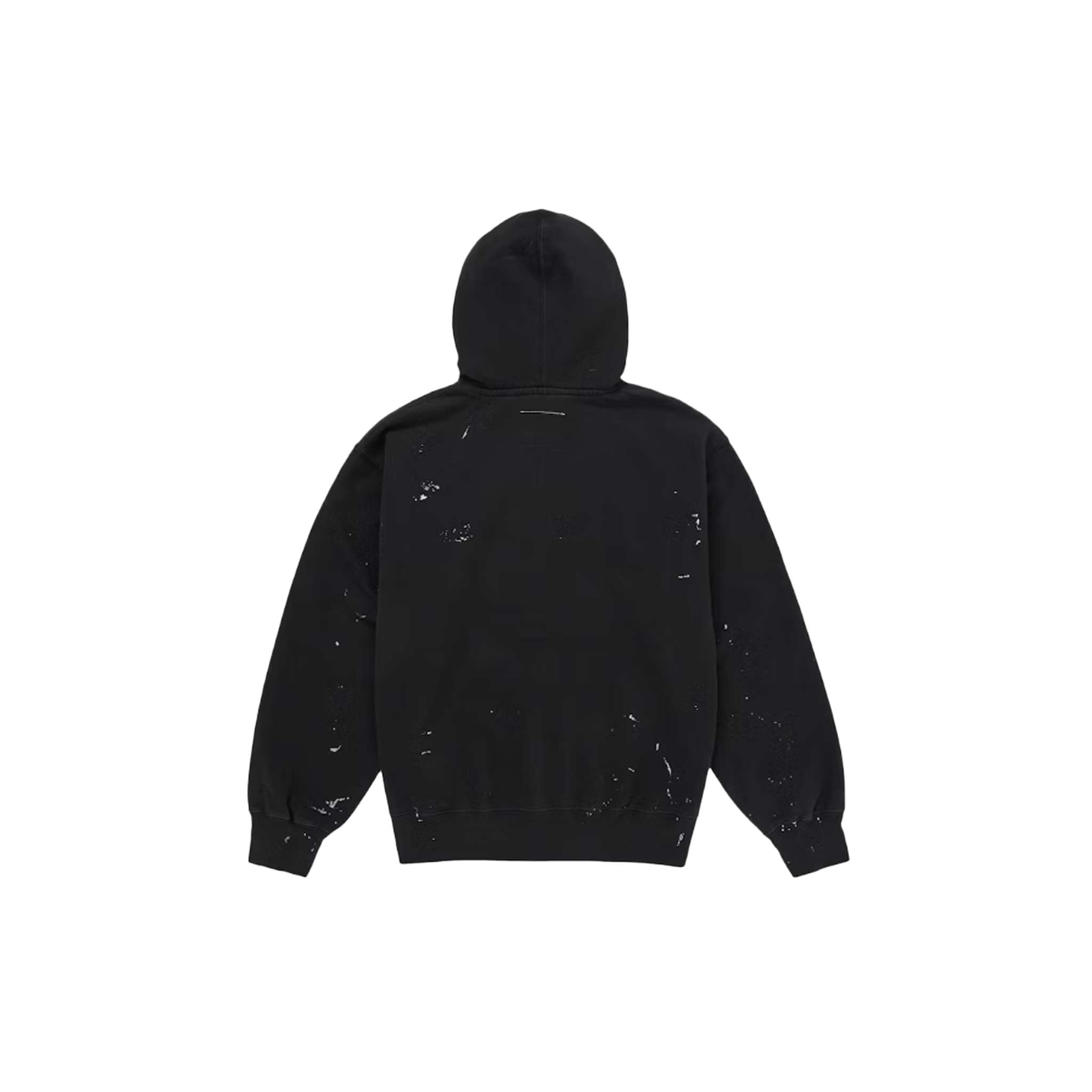 Supreme MM6 Maison Margiela Box Logo Zip Up Hooded Sweatshirt - Black