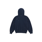 Supreme MM6 Maison Margiela Box Logo Zip Up Hooded Sweatshirt - Navy