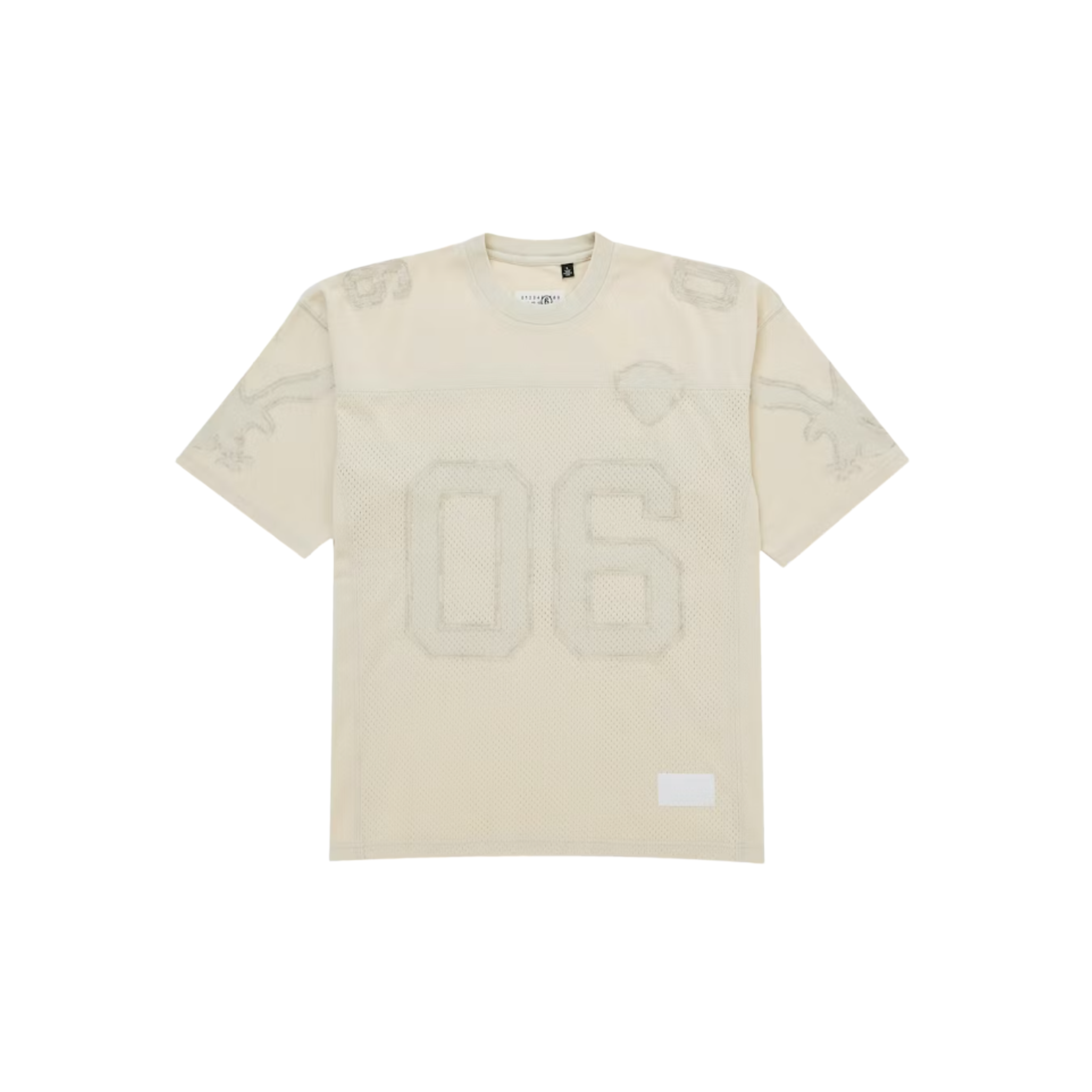Supreme MM6 Maison Margiela Cotton Football Jersey - White