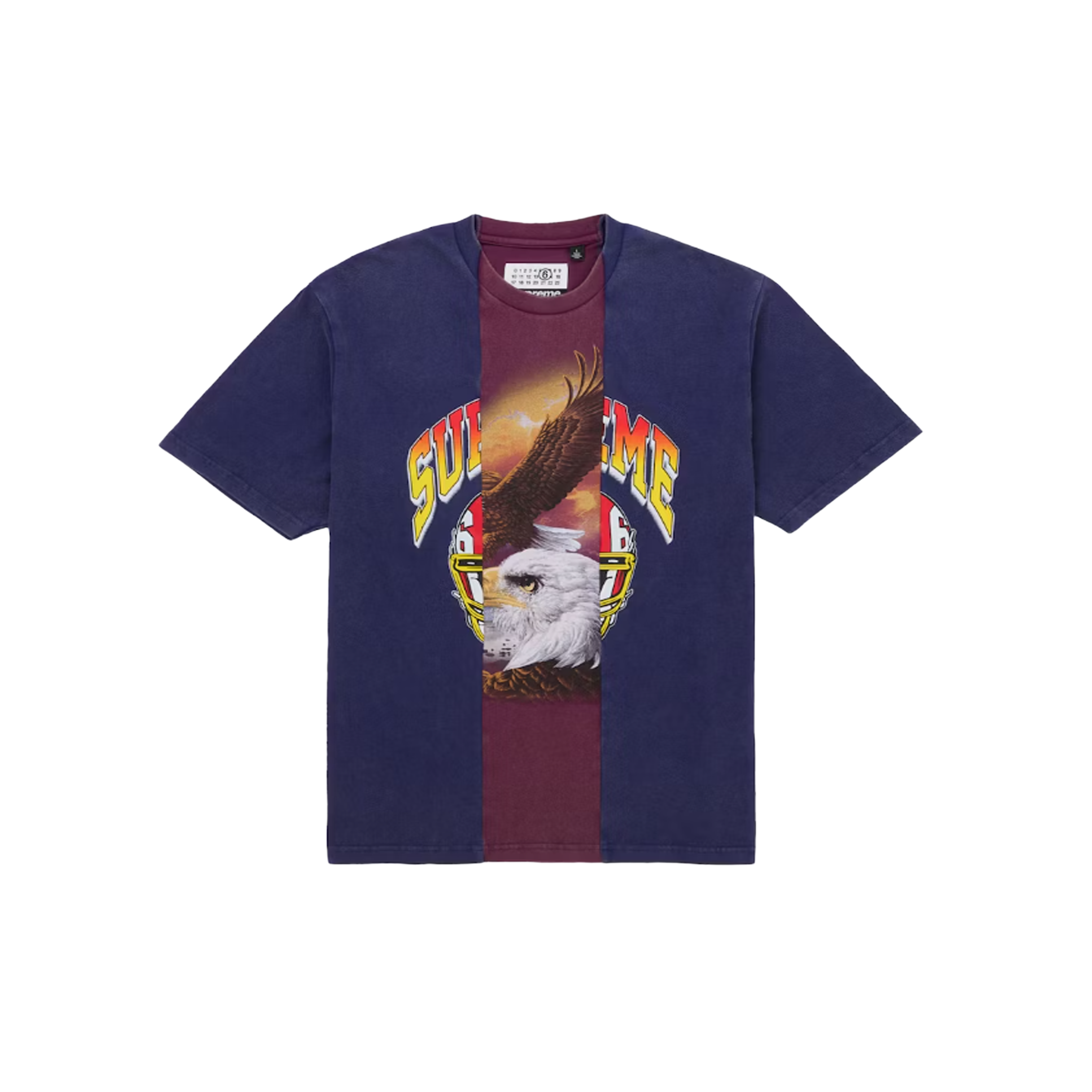 Supreme MM6 Maison Margiela Split S/S Top - Navy