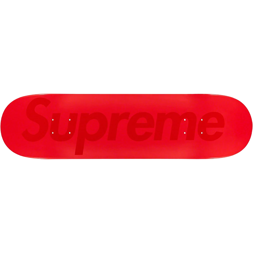 Tábua de Skate Supreme - Tonal Box Logo (Red) – Lisabona Streetwear