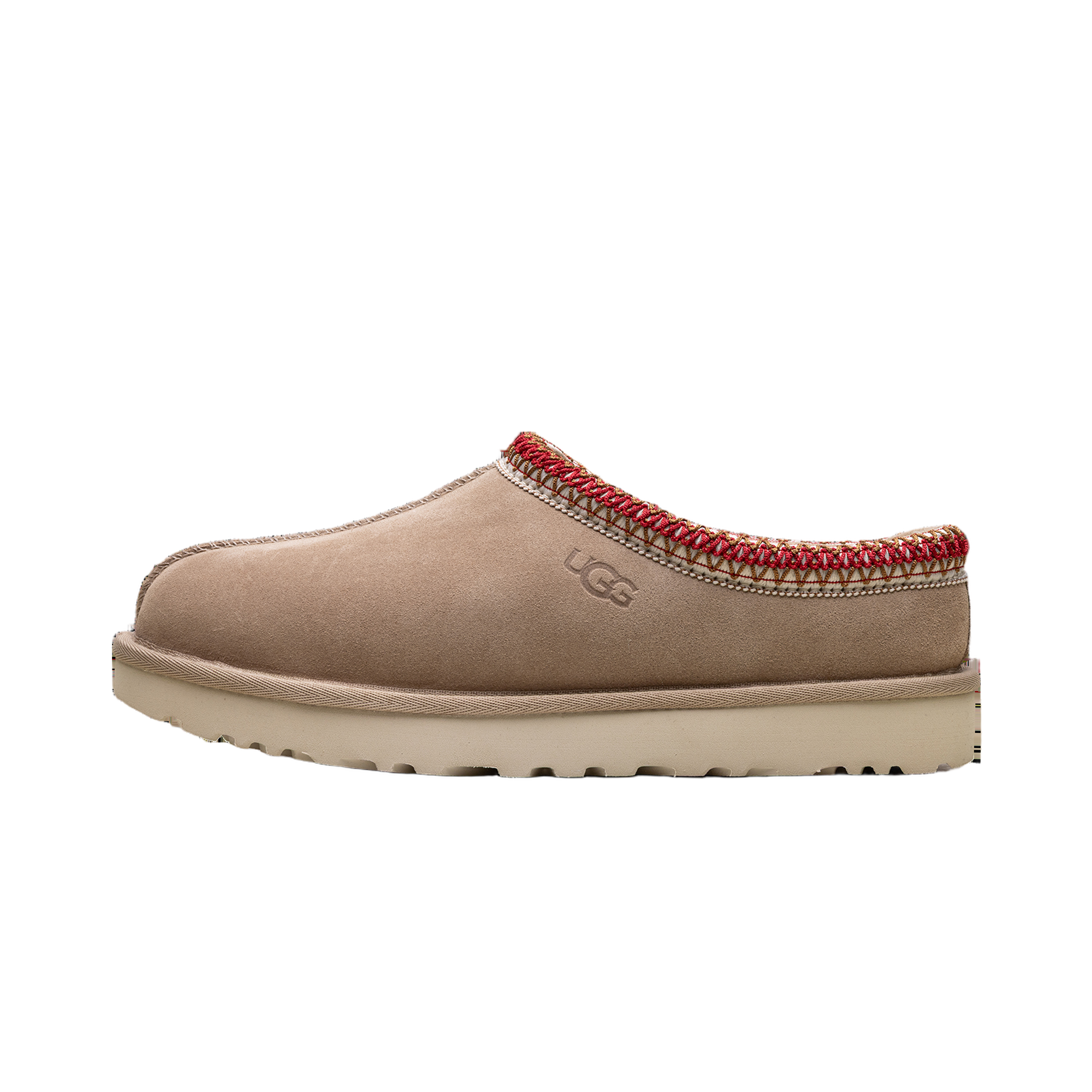 UGG Tasman II Slipper - Sand Dark Cherry