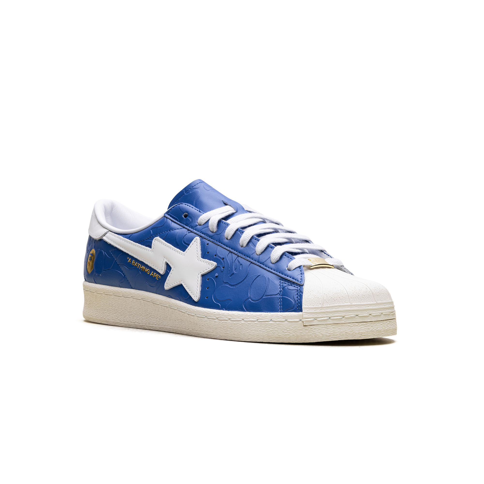 adidas Superstar Vintage Bape - Blue White