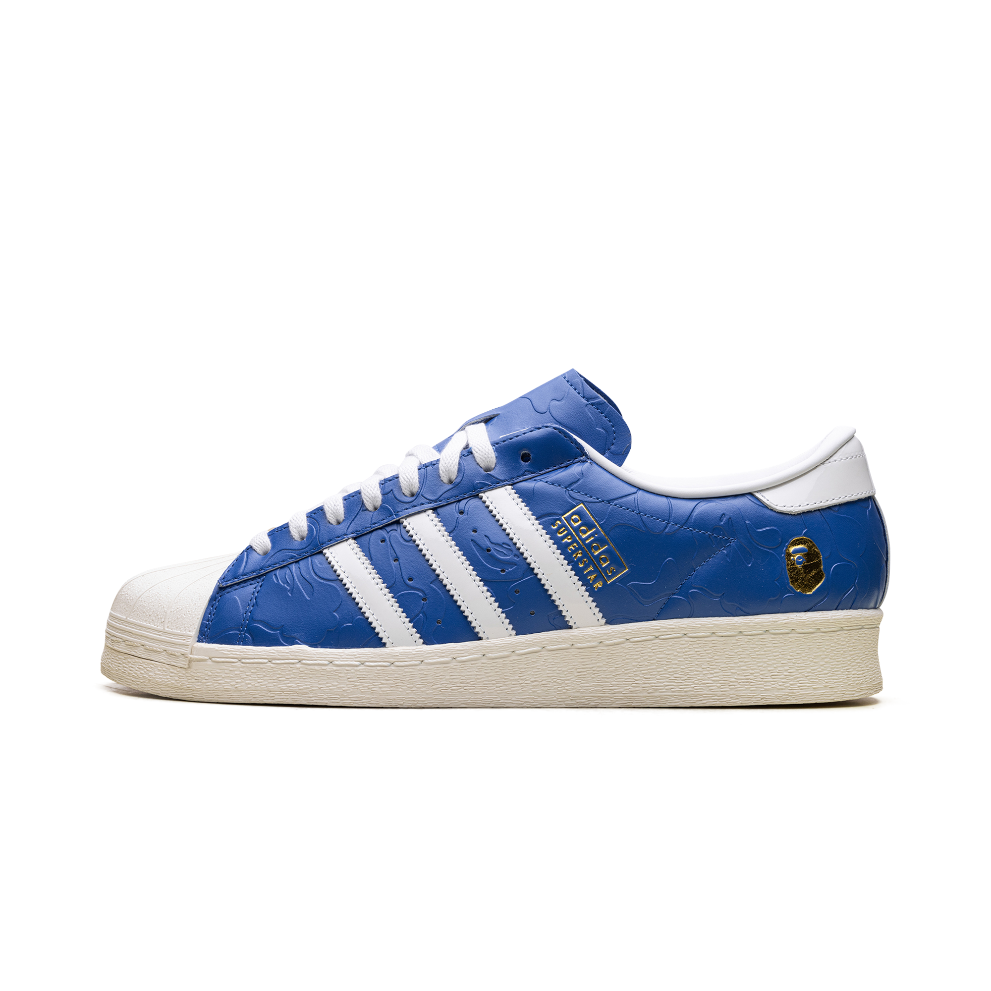 adidas Superstar Vintage Bape - Blue White