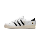 adidas Superstar Vintage Bape - White Black